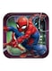 8-Piece Spider-Man Webbed Printed Plate Set 9inch