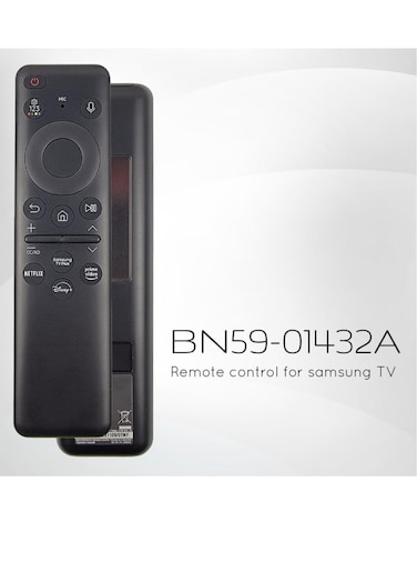 NEW Solar Voice Remote Control Replacement for Neo QLED 8K HDR Smart TVs &ndash; Compatible with BN59-01432A
