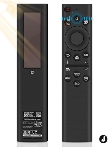 New Eco-Friendly Solar Voice Remote for Samsung Neo LED Smart TVs (2021-2022)