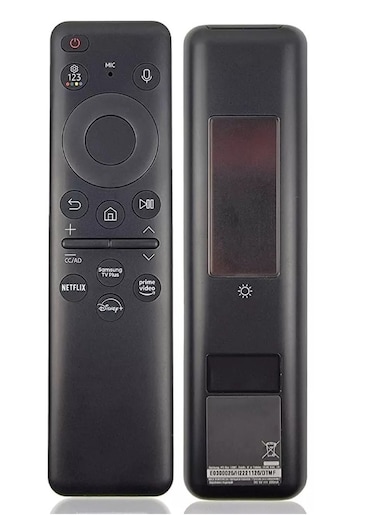 NEW Solar Voice Remote Control for Samsung Smart TVs &ndash; Eco-Friendly, Hands-Free Voice Navigation
