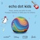 Echo Dot (5th Gen) Kids Bluetooth Speaker &ndash; Rainbow Swirl Design