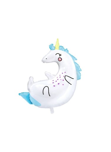 Foil Balloon Unicorn, 70x75cm