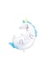 Foil Balloon Unicorn, 70x75cm
