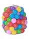 50-Piece Soft Ocean Pit Toy Balls Play Set Multicolored For Age Group 1+ Years 31.4x29x18cm