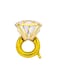 Foil balloon Ring, 60x95cm, mix