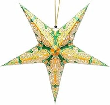 Festive Lights - Decorative Star Hanging &ndash; Timeless Christmas Charm