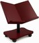 Holy Quran stand, fixed floor, maroon color