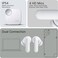 CMF Buds 2A   True Wireless Earbuds with Ultra Bass, Clear Voice Technology, Long Battery Life, IP54 Water &amp; Dust Resistant, Bluetooth 5.3, Comfortable Fit. (White)