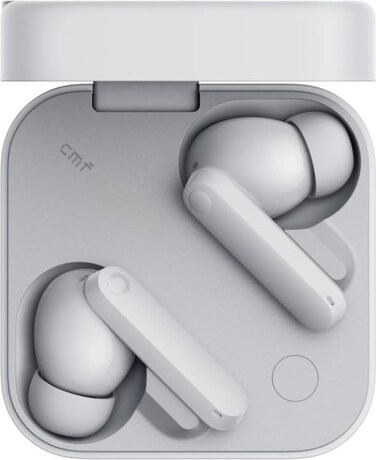 CMF Buds Pro 2 Bluetooth Earbuds, ChatGPT Integrated, TWS with Clear Voice Technology 2.0, 50 dB Smart ANC, Up to 11 hrs Battery, Spatial Audio Effect, IP55, Middle East Latest Version. (White)
