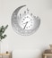 Islamic Wall Clock (SILVER 3)