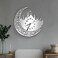 Islamic Wall Clock (SILVER 3)
