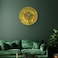 Wall Clock Antique Acrylic Wall Clocks Luminous Decorative Wall Clock for Bedroom, Living Room, Office Large Size (60 * 60) - Gold