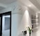 Double Sided Clock, Digital Clock, LED Wall for Living Room,Wall Clock (26 * 26) - White
