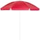Beach umbrella with storage bag-maron