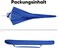 Beach umbrella with storage bag-blue