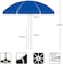 Beach umbrella with storage bag-blue