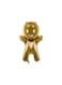 Foil Ballon Gingerbread Man, 67x97 cm, mix