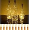 Wine Bottle Lights with Cork,10 Pack Battery Operated Cork Lights 20 Leds,Silver Wire Colorful Fairy Mini Fairy String Lights for Liquor Bottles DIY, Party, Decor,Christmas,Wedding(Warm White)