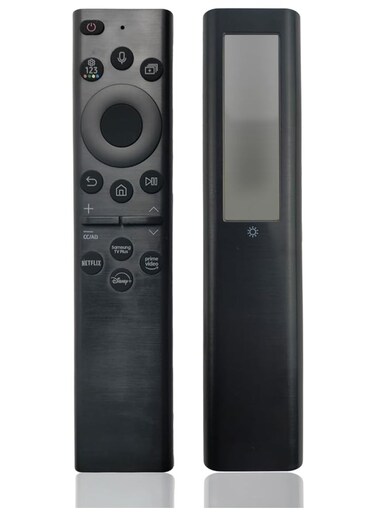 Solar Power Voice Remote Control for Samsung Smart 4k 8K Ultra HD Neo QLED OLED,BN 59-01357C