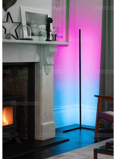 Remote Control LED Light Corner Lamp Multicolour