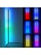 Remote Control LED Light Corner Lamp ABS 20 Watt ABS Multicolour 132cm