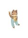 Foil balloon Bear, 72x104 cm, mix