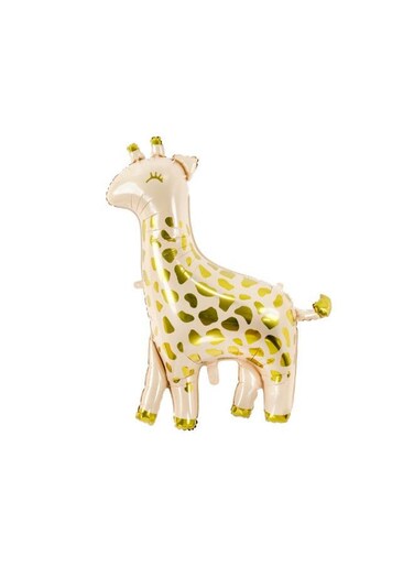 Foil balloon Giraffe, 100x120 cm, mix