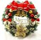 Duukoa 12 inch Christmas Wreath Christmas Artificial Wreath Christmas Decorations For Wall, Door
