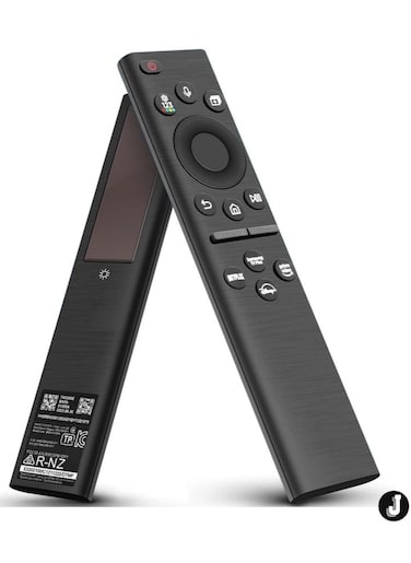 New Solar Voice Replacement Remote Control for Samsung TV Universal Rechargeable Remote Control with 4 Shortcut Buttons for Samsung 2021-2022 Neo LED Smart 4K Ultra HD TV
