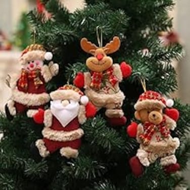 Christmas Decor (4 Pcs Hanging Dolls)