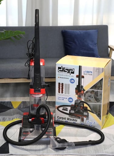 800W Vacuum Cleaner with Heating Function, Steam Vacuum Cleaner for Carpet and Sofa Multi-use Multi-purpose Vacuum Cleaner KD2042