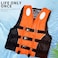Swimming Jacket for Water Sports Jet Ski, Yacht, For Kids, Size Large, 10 to 20 Kg, 7 to 25 Years Old.Orange