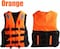 Swimming Jacket for Water Sports Jet Ski, Yacht, For Kids, Size Large, 10 to 20 Kg, 7 to 25 Years Old.Orange