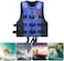 Swimming Jacket for Water Sports Jet Ski, Yacht, For Kids, Size Large, 10 to 20 Kg, 7 to 25 Years Old - Blue.