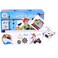 The "My Profession and My Tools" game allows children to discover and develop their knowledge and understanding through interaction and learning about each profession and its tools.
