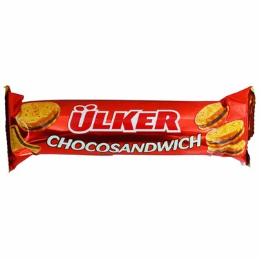 Ulker Chocosandwich Sandwich Biscuits with Hazelnut Cocoa Cream, 73g