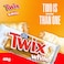 Twix White Chocolate Bar, 2 Bars, 46g