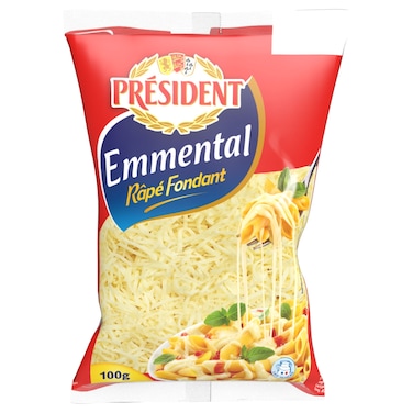 President Grated Emmental, 100g
