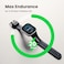 ساعة Amazfit Bip Max الذكية (مقاس 50 مم)، شاشة AMOLED مقاس 2.07 بوصة، بطارية تدوم 20 يوماً، نظام تحديد المواقع (GPS)، سعة تخزين 4 جيجابايت، خرائط دون اتصال بالإنترنت، تتبع اللياقة البدنية، تدريب هجين، دعم أكثر من 150 نوعاً من الرياضات، وضع HYROX، مقاومة للماء بمعيار 5 ATM، متوافقة مع Android وiPhone، اللون الأزرق.