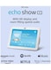 جهاز إيكو شو 8 (الجيل الثالث)، شاشة لمس ذكية عالية الدقة مقاس 8 بوصات مع صوت مكاني، وكاميرا بدقة 13 ميجابكسل، وبلوتوث/واي فاي، ومشغلات 2x2 بوصة مع باس سلبي، ومحور منزلي ذكي مدمج وأليكسا، جلاسير. أبيض