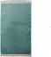 Prayer rug with multiple layers of high quality foam in turquoise color