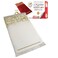 Extra prayer rug stuffed with comfortable foam in white