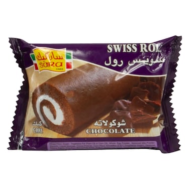 Sara Chocolate Swiss Roll Cake, 75g