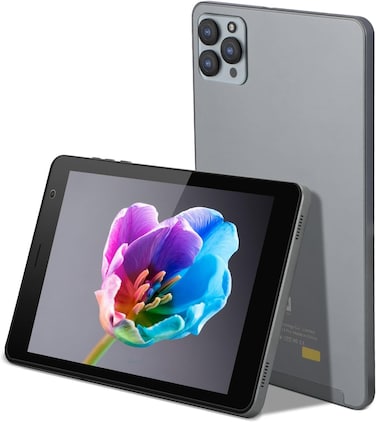 C idea CM813 Pro, 6GB RAM, 256GB, 5G, Wi-Fi, Gray (8 Inch Display, Compatible With Android 12, Quad Core Processor, Dual Cameras, 1280*800 IPS HD Screen)