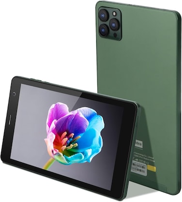C idea CM813 Pro, 6GB RAM, 256GB, 5G, Wi-Fi, Green (8 Inch Display, Compatible With Android 12, Quad Core Processor,Dual Cameras, 1280*800 IPS HD Screen)