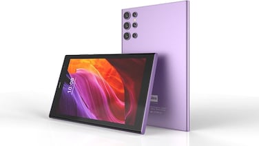 CM822 6GB+256GB PURPLE WiFi 5G 8 Inch Tablet, Comptible With Android 12.0 Dual Cameras Long Battery Life Tablet For Adults Teenagers