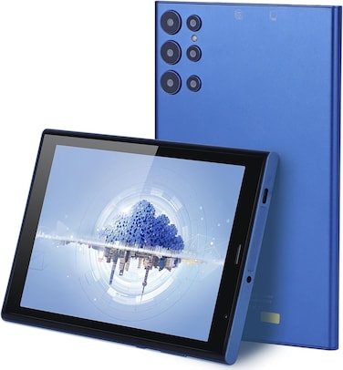 CM822 6GB+256GB BLUE WiFi 5G 8 Inch Tablet, Comptible With Android 12.0 Dual Cameras Long Battery Life Tablet For Adults Teenagers