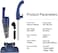 DX118C Pro 2-in-1 Handheld Vacuum Cleaner, Vacuum Cleaner 600W 15kPa Strong Suction Powerful Lightweight 5M Power Cable   HEPA Filtration Upright &amp; Handheld Vacuum Dual-Usage