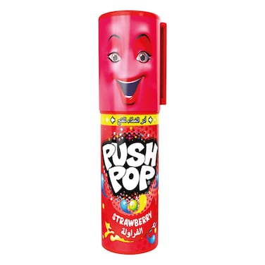 Bazooka Strawberry Push Pop, 15g