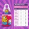 Bazooka Big Baby Pop Strawberry and Blackcurrant Hard Candy, 32g